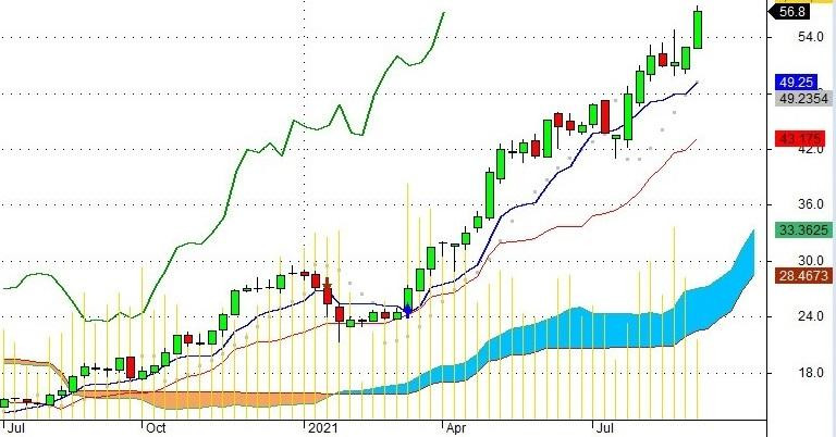 Trên thị trường, cổ phiếu CRE đang có giá 56.800 đồng/cp đóng cửa phiên 31/8. Vốn hóa thị trường đạt hơn 5.300 tỷ.