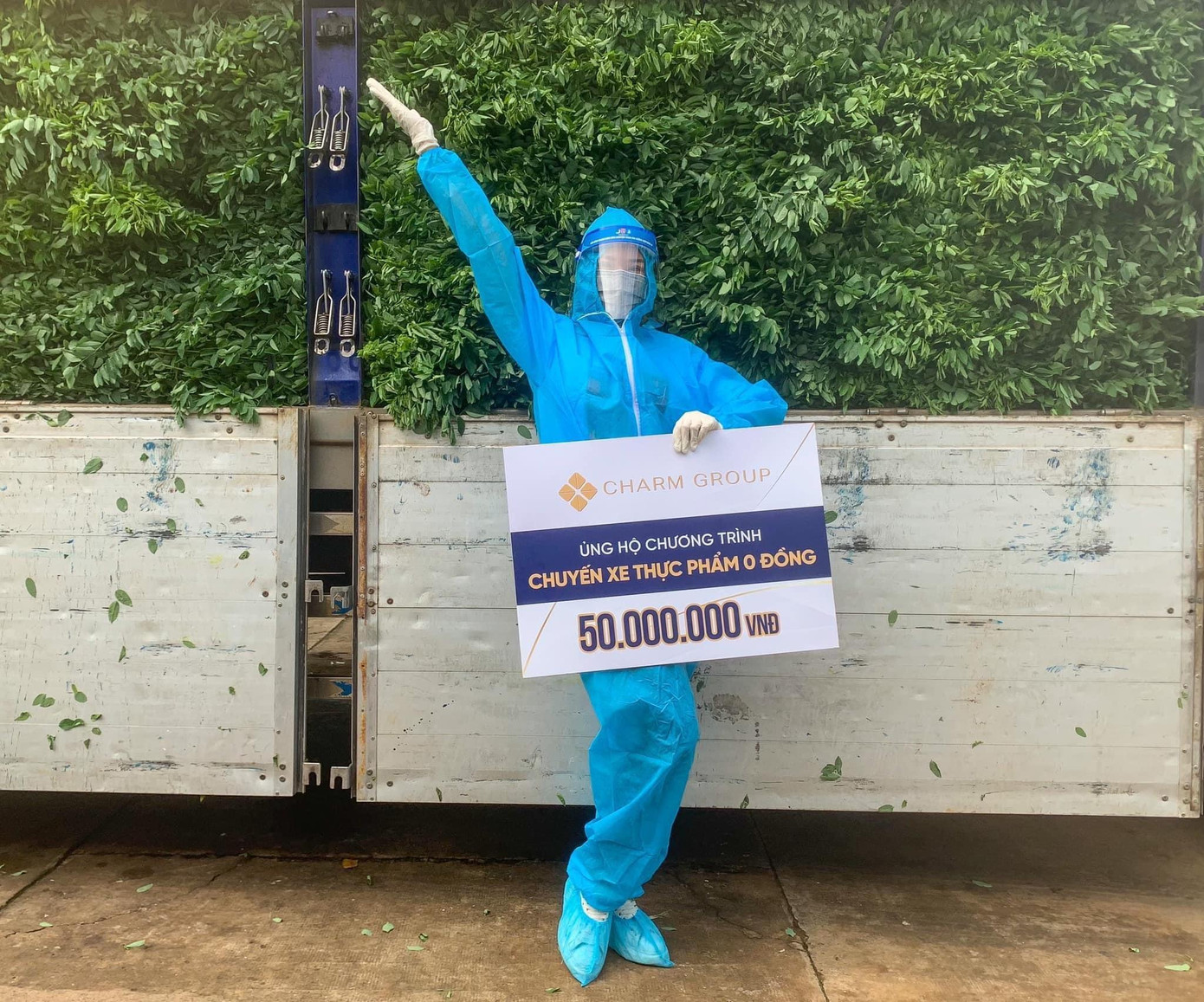 Chương trình ý nghĩa Chuyến xe thực phẩm 0 đồng của Charm Group Chương trình ý nghĩa Chuyến xe thực phẩm 0 đồng của Charm Group