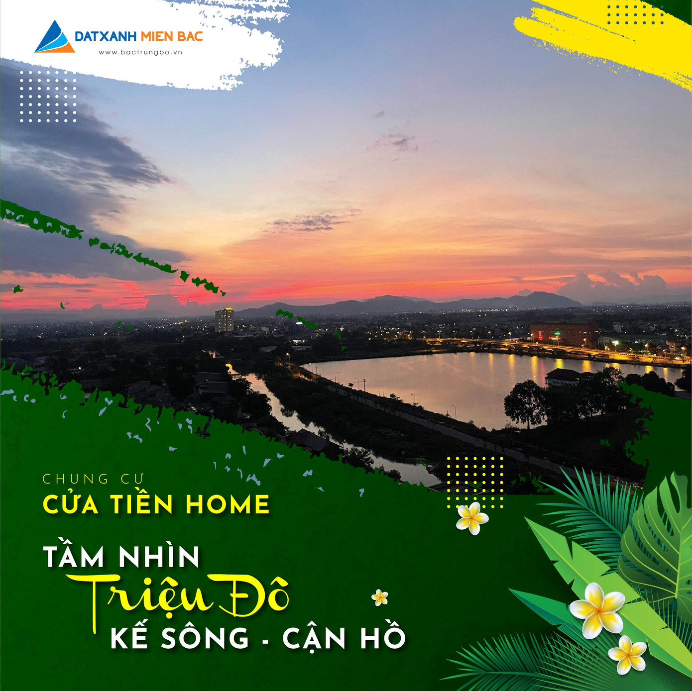 Tầm nhìn “triệu đô” từ Cửa Tiền Home tạo cho cư dân cảm giác như đang tận hưởng kỳ nghỉ dưỡng ngay trong chính ngôi nhà của mình