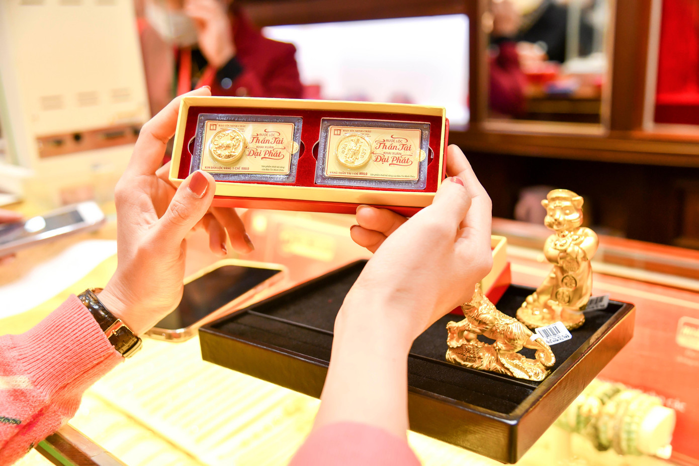 Sản phẩm chế tác riêng cho ngày Vía Thần Tài 2022
