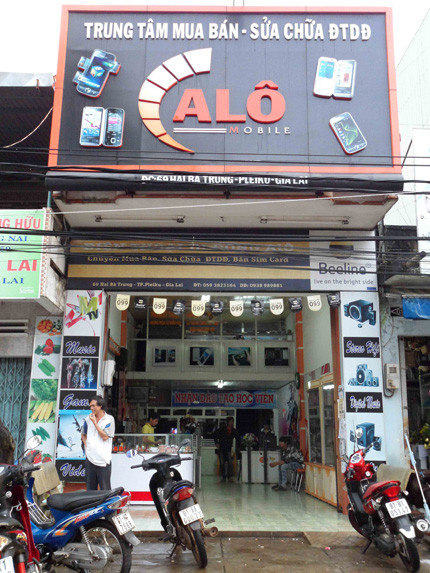 Trung tâm ĐTDĐ Alô – Nơi xảy ra vụ trộm 