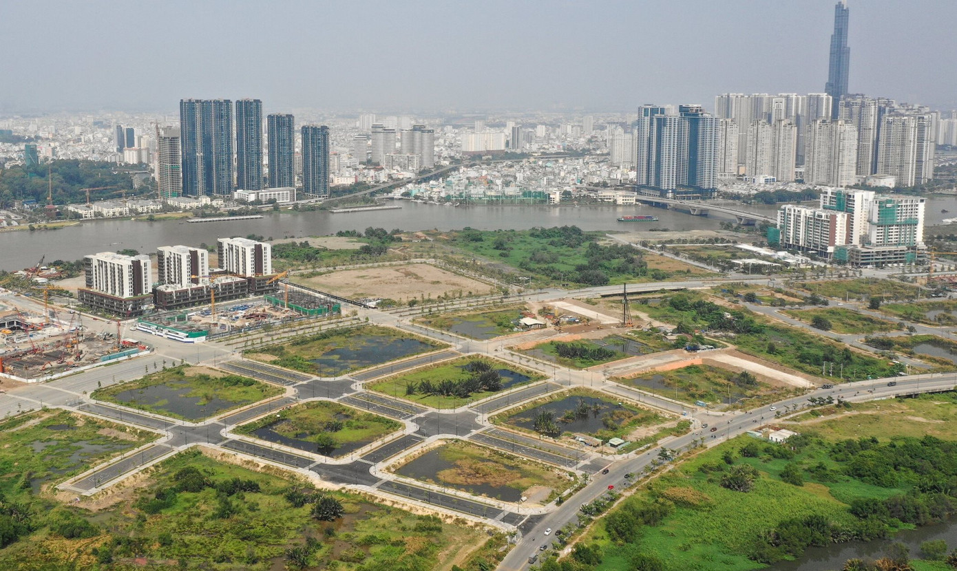Các lô đất "vàng" và "kim cương" thuộc khu đô thị Thủ Thiêm, TP Thủ Đức