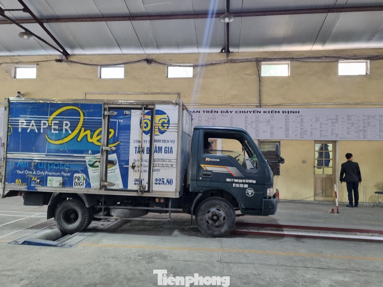 TP Hà Nội có 34 dây chuyền kiểm định dừng hoạt động (ảnh: Ngọc Mai).