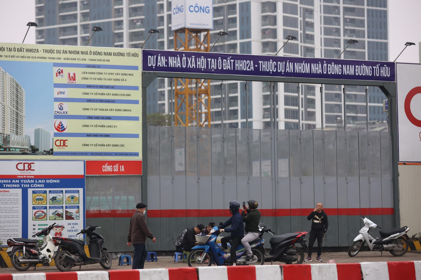 Một dự án nhà ở xã hội ở quận Nam Từ Liêm, Hà Nội (ảnh: Như Ý). Một dự án nhà ở xã hội ở quận Nam Từ Liêm, Hà Nội (ảnh: Như Ý).