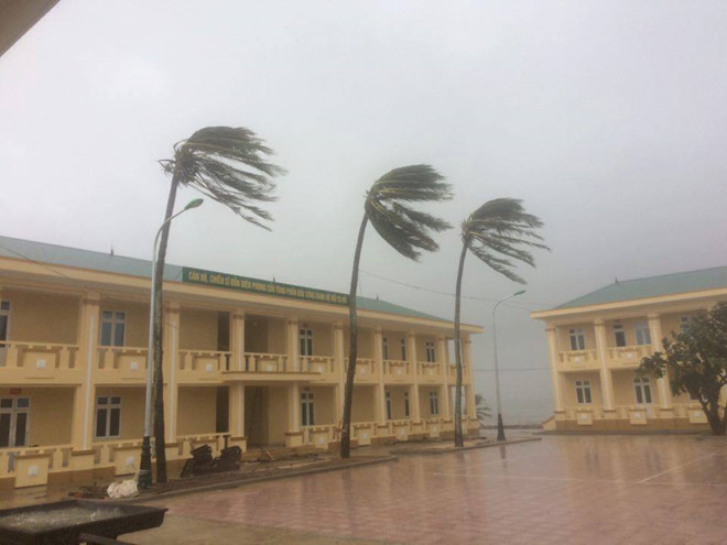 Bão số 4 đổ bộ Quảng Trị rồi suy yếu thành áp thấp ảnh 4