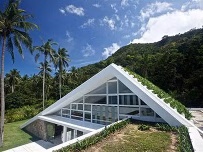 Biệt thự nghỉ dưỡng Aqualina ẩn mình bên sườn núi