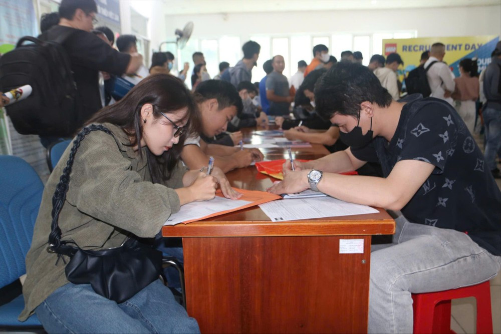 Người lao động đăng ký việc làm. Ảnh minh họa.