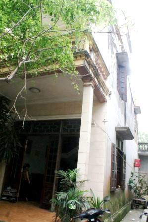 Căn nhà gia đình chị Hiền - nơi vừa bị các đối tượng đột nhập khống chế cướp tài sản