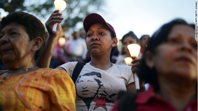 Người dân Venezuela trước sự ra đi của tổng thống Hugo Chavez