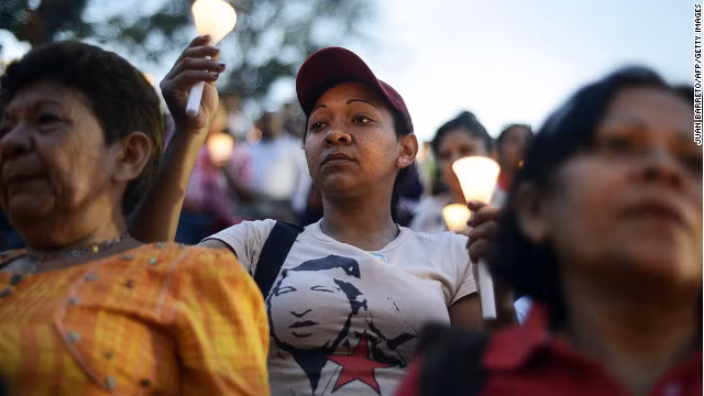 Người dân Venezuela trước sự ra đi của tổng thống Hugo Chavez