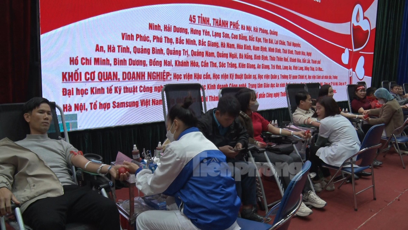 Sau chương trình, Ban tổ chức kỳ vọng sẽ đạt gần 800 đơn vị máu.