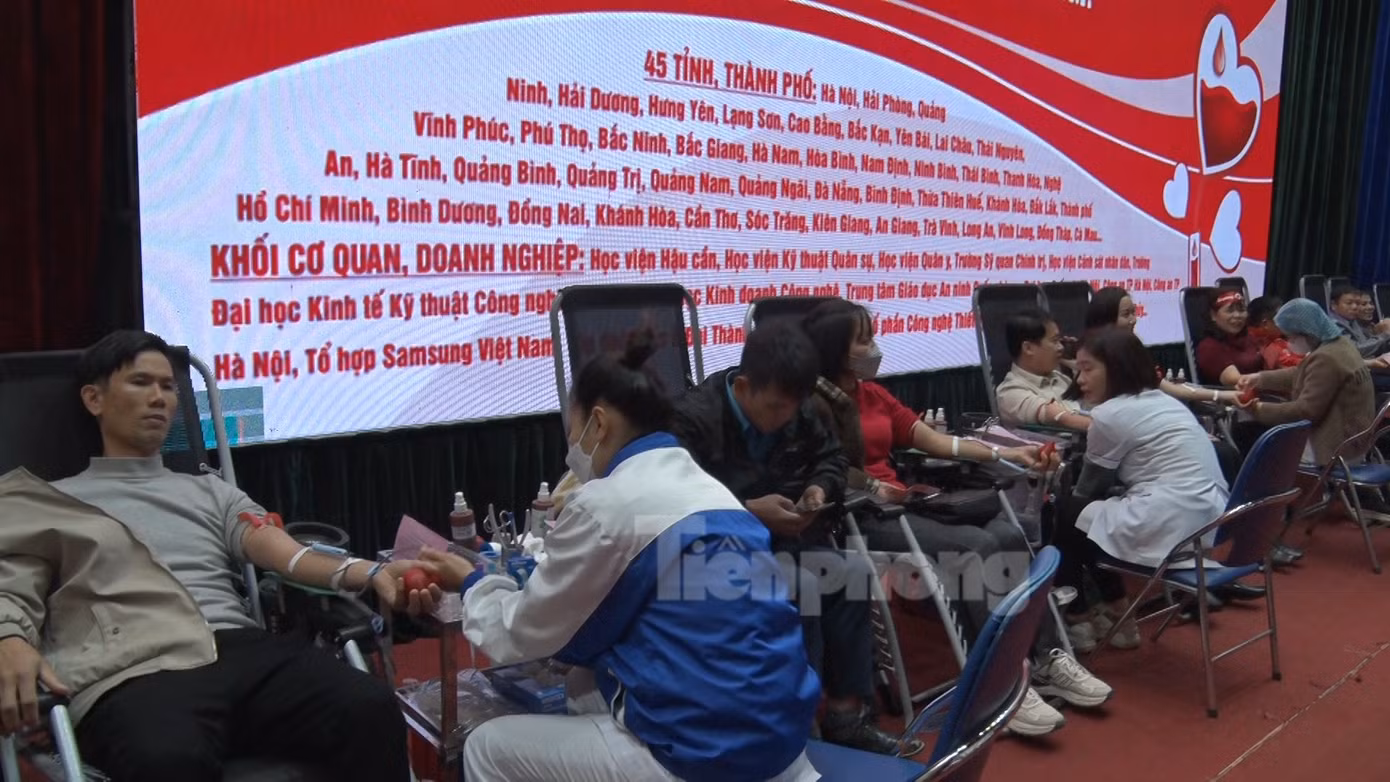 Sau chương trình, Ban tổ chức kỳ vọng sẽ đạt gần 800 đơn vị máu.