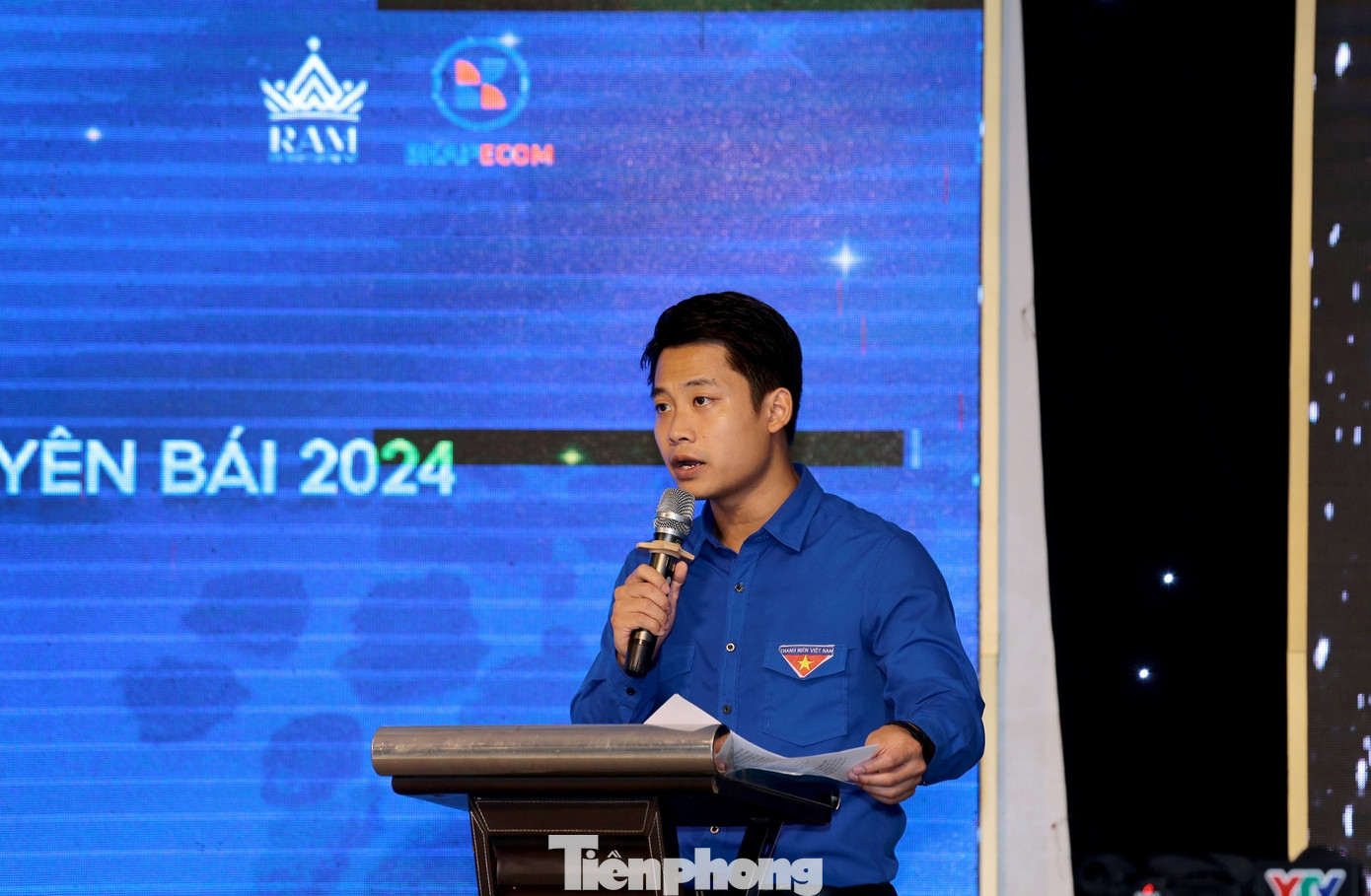 Anh Đồng Mạnh Linh - Phó Bí thư Tỉnh Đoàn Yên Bái phát động cuộc thi "The Charming Beauty - Duyên dáng thanh niên Yên Bái” năm 2024. Anh Đồng Mạnh Linh - Phó Bí thư Tỉnh Đoàn Yên Bái phát động cuộc thi "The Charming Beauty - Duyên dáng thanh niên Yên Bái” năm 2024.