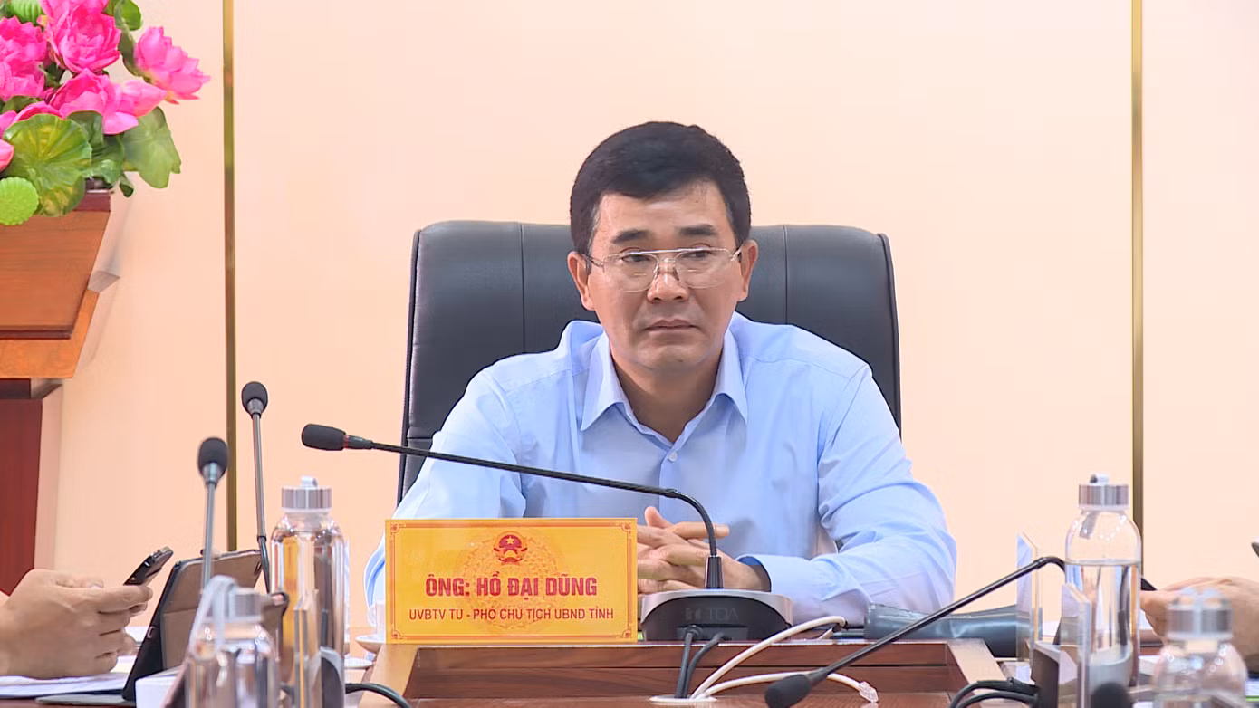 Ông Hồ Đại Dũng - Phó Chủ tịch UBND tỉnh Phú Thọ vừa nộp đơn xin chuyển công tác. Ảnh: CTTDTPT.