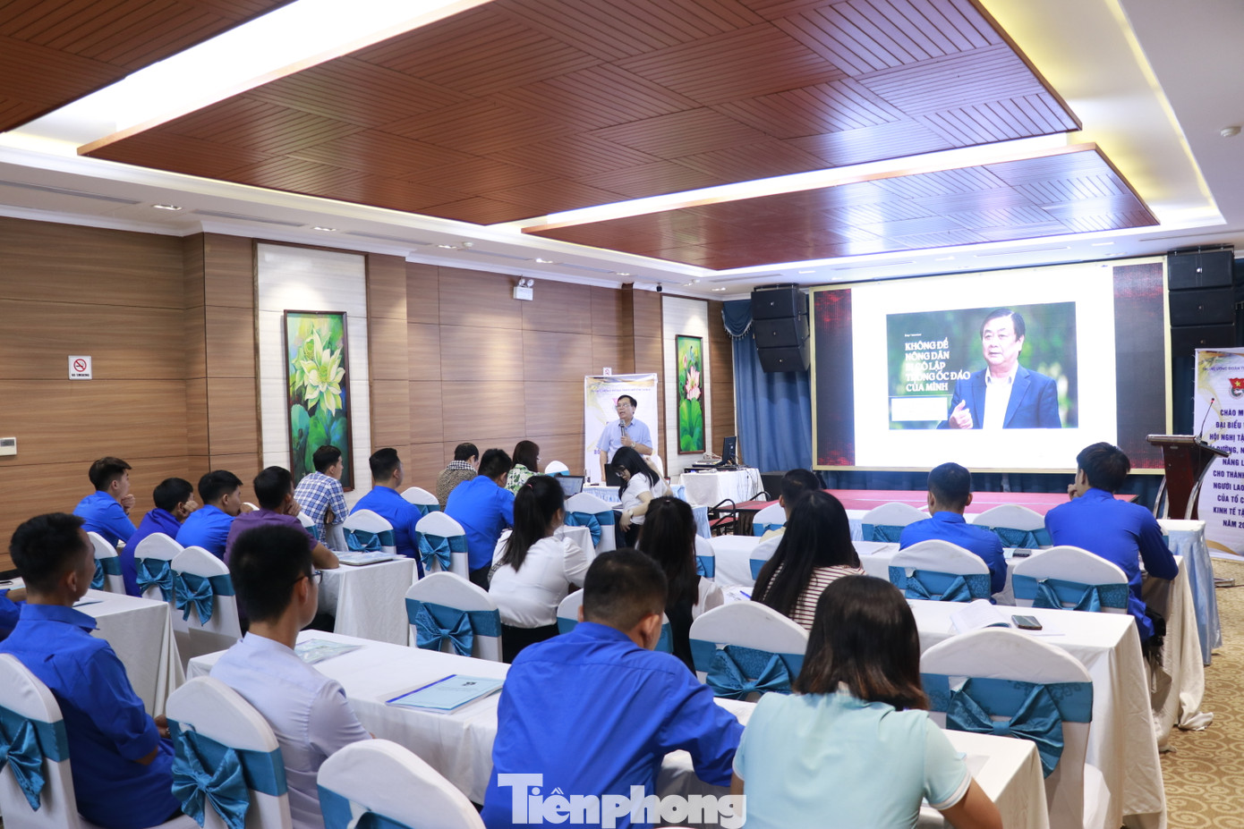 Buổi tập huấn thu hút nhiều đoàn viên, thanh niên. Buổi tập huấn thu hút nhiều đoàn viên, thanh niên.