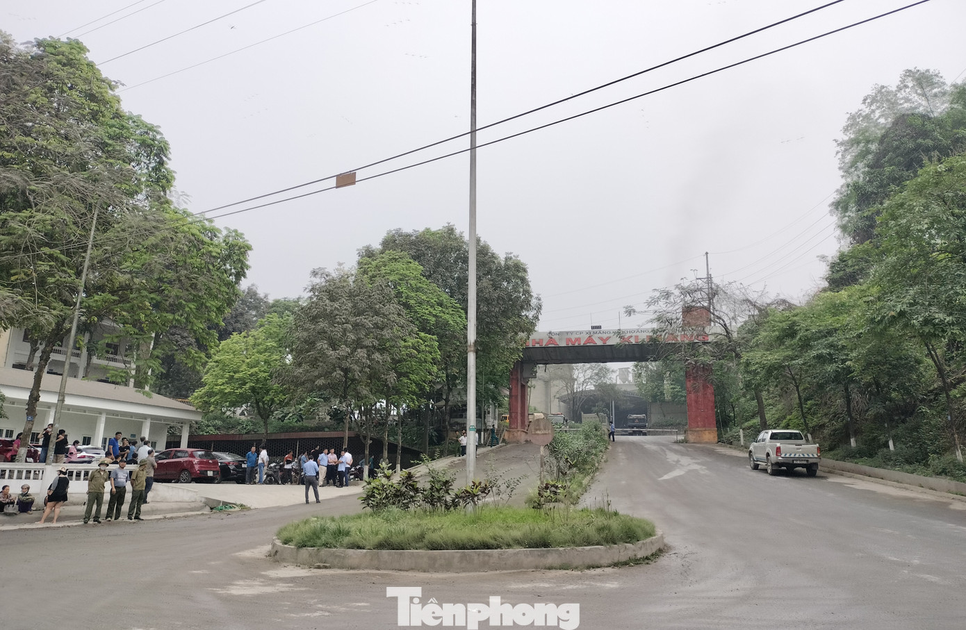 Nhà máy xi măng Yên Bái, nơi xảy ra tai nạn lao động khiến 10 người thương vong.