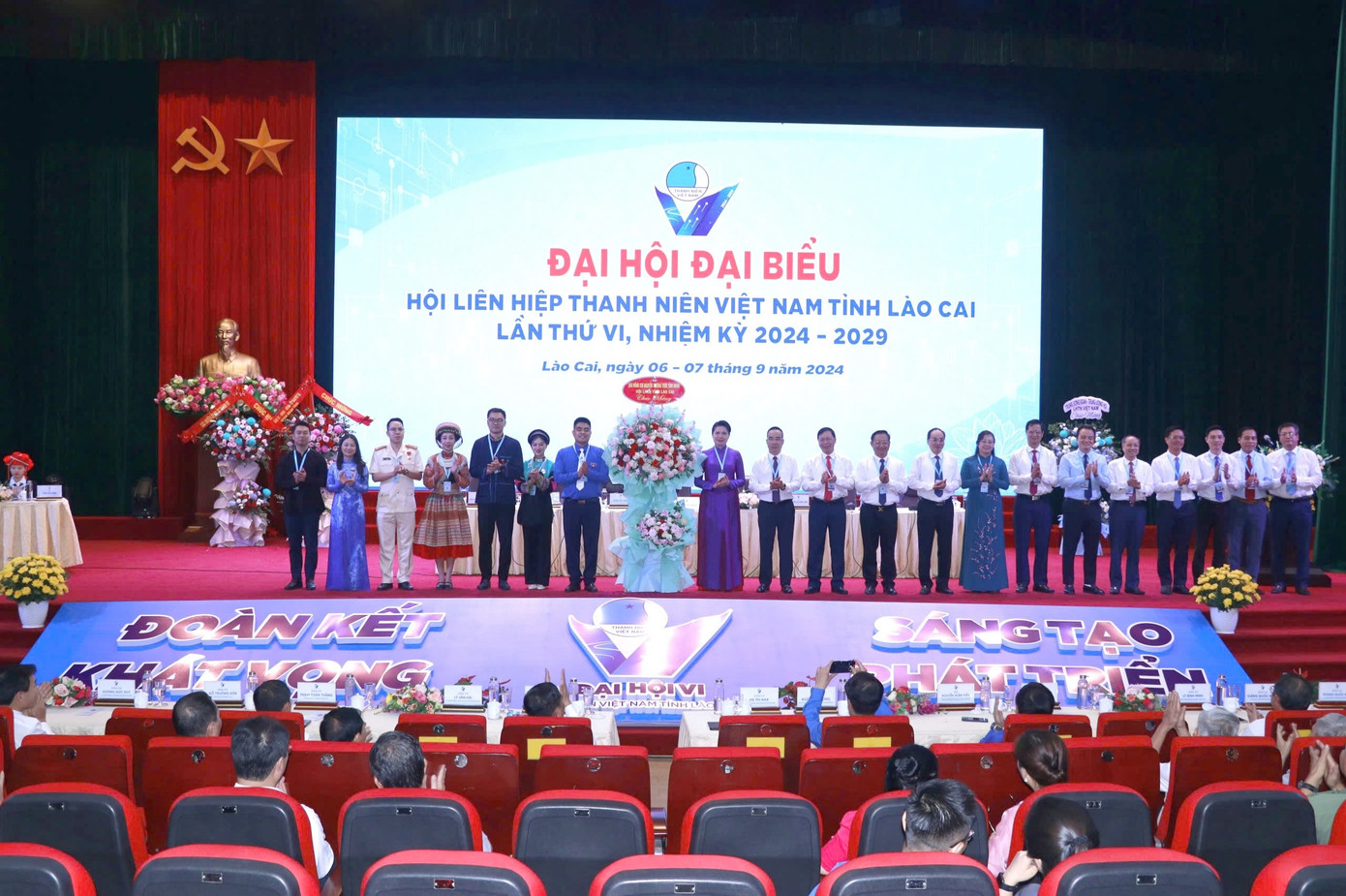 Đại hội cũng hiệp thương chọn cử Đoàn đại biểu chính thức dự Đại hội đại biểu Hội LHTN Việt Nam toàn quốc lần thứ IX, nhiệm kỳ 2024 - 2029 gồm 11 anh, chị và 3 đại biểu dự khuyết.