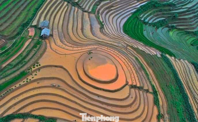 Đến Mù Cang Chải mùa này, ruộng bậc thang đồi Mâm Xôi thuộc bản Hán Xung, xã La Pán Tẩn trở thành biểu tượng khiến bất kỳ du khách nào đặt chân đến nơi này. Ngoài ra, các điểm như đồi Móng Ngựa, Cầu Ba Nhà, cánh đồng Khau Phạ, bản Lìm Mông... là những địa điểm hấp dẫn để ngắm vẻ đẹp ruộng bậc thang.