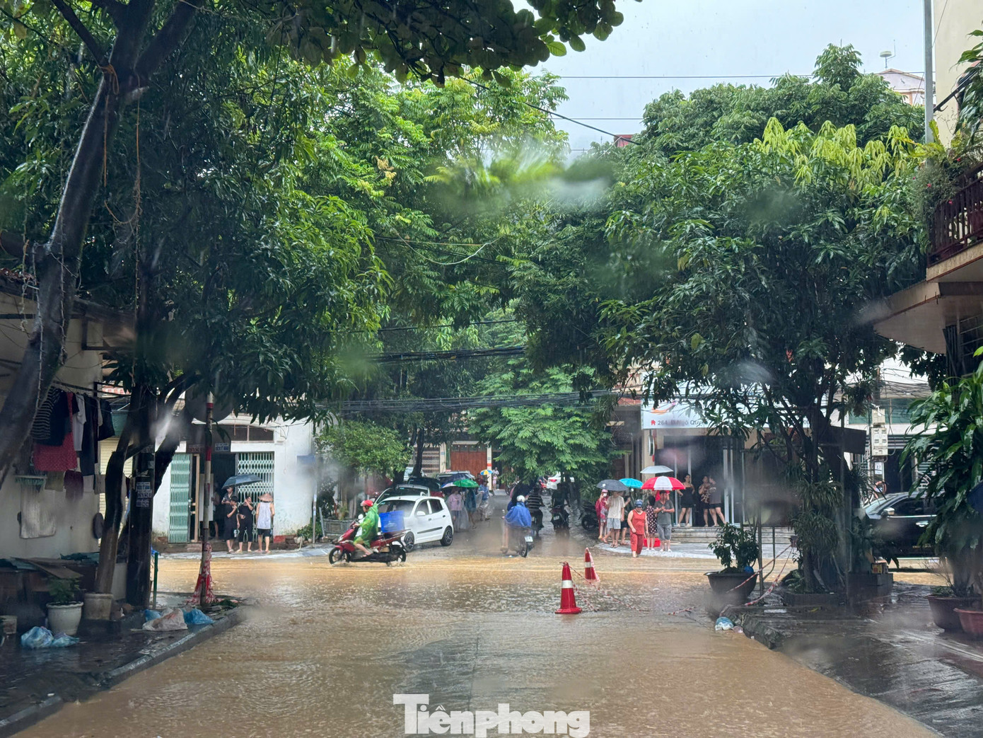 Trao đổi với Tiền Phong, ông Hoàng Đăng Khoa - Chủ tịch UBND TP Lào Cai, đây là đợt lũ lịch sử từ trước tới nay. Hiện, địa phương đang tập trung cho bà con di chuyển đồ đạc và người đến nơi an toàn nhất có thể. Đến 13h chiều 9/9, thành phố đã thực hiện di chuyển 92 hộ dân (369 khẩu) có nguy cơ sạt lở, sinh sống cạnh khu vực suối Ngòi Đường, Ngòi Bo, sông Hồng… đến nơi tránh trú an toàn.