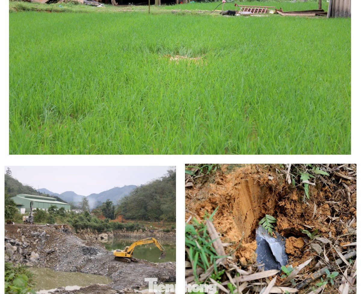 Việc nổ mìn để khai thác đá của Công ty CP Xi măng Yên Bình khiến hàng chục nhà dân bị ảnh hưởng. Việc nổ mìn để khai thác đá của Công ty CP Xi măng Yên Bình khiến hàng chục nhà dân bị ảnh hưởng.