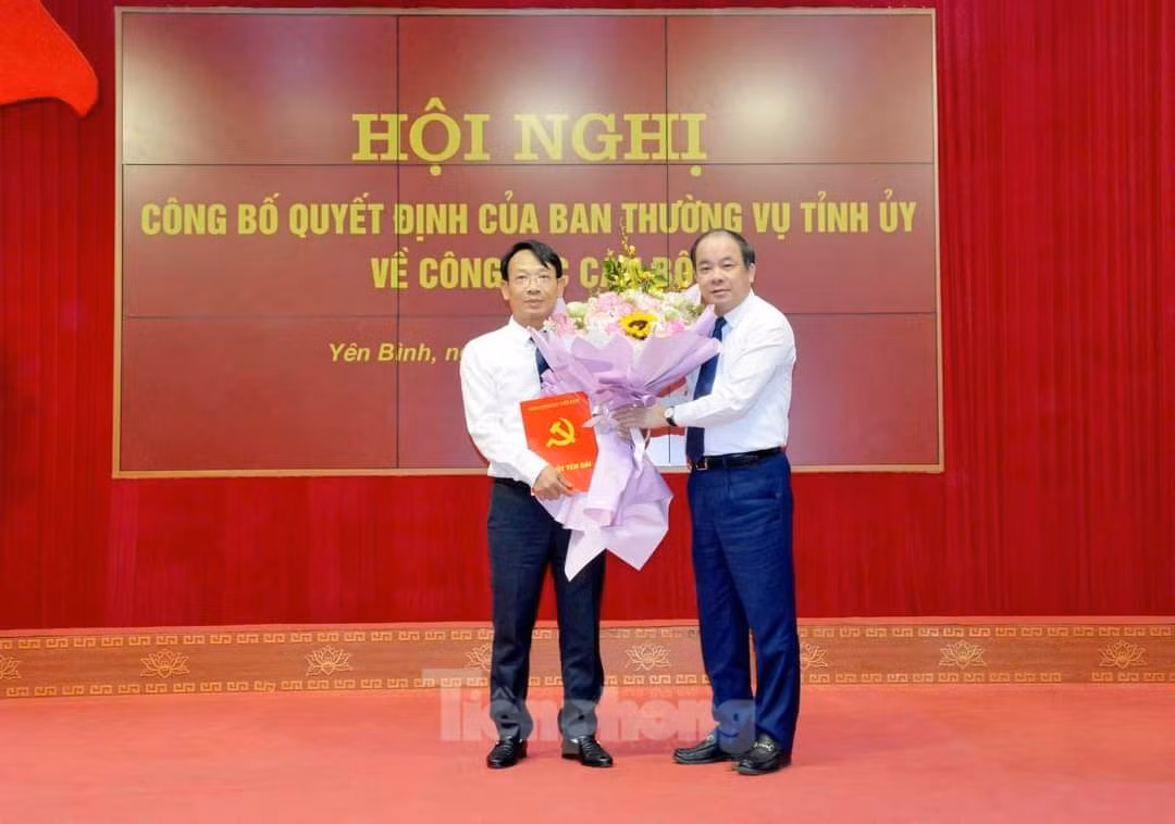 Ông Đỗ Thanh Nghị - Phó Bí thư Thành ủy được bổ nhiệm làm Bí thư Huyện ủy Yên Bình.