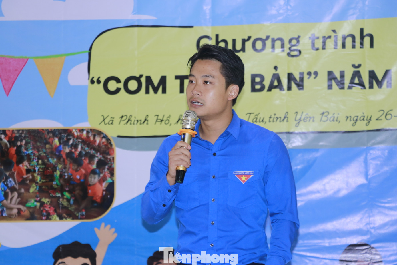 Phát biểu tại đây, anh Đồng Mạnh Linh - Phó Bí thư Tỉnh Đoàn Yên bái cho biết, cơn bão số 3 (siêu bão Yagi) đã gây ra những thiệt hại lớn trên địa bàn tỉnh Yên Bái càng khiến cho cuộc sống của bà con địa phương càng thêm khó khăn, vất vả. Việc các đơn vị, tổ chức thiện nguyện và mạnh thường quân đến giúp đỡ người dân Yên Bái là vô cùng trân quý.