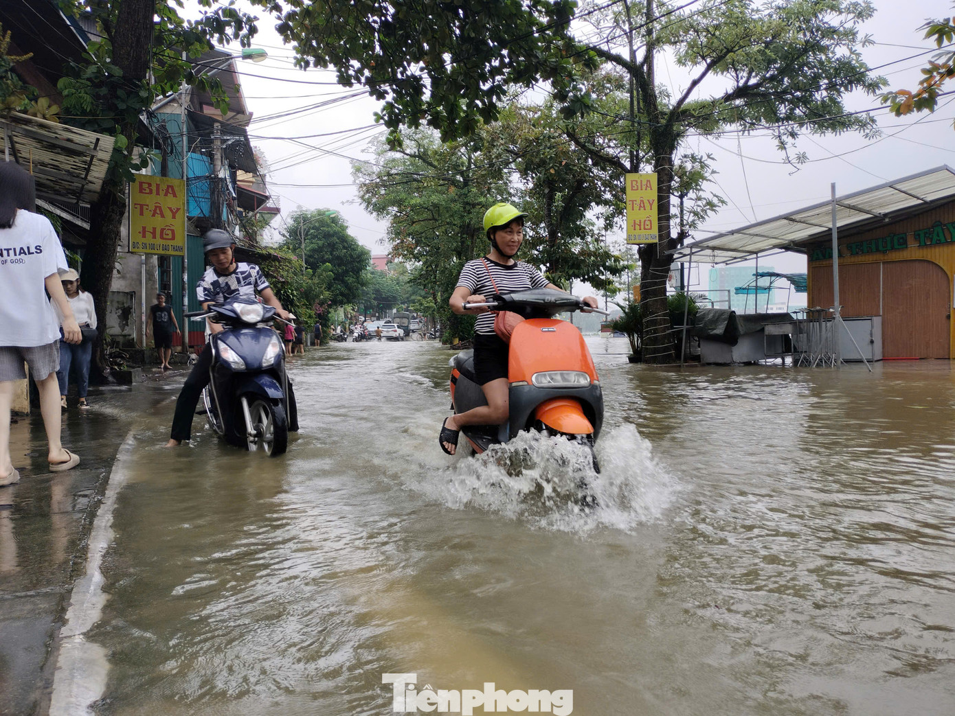Theo báo cáo của Ban Chỉ huy phòng chống thiên tai và tìm kiếm cứu nạn tỉnh Yên Bái, không chỉ thành phố Yên Bái, trên địa bàn toàn tỉnh, nhiều tuyến đường giao thông trục chính đi các huyện bị chia cắt do ngập úng, sạt lở taluy, cây đổ.