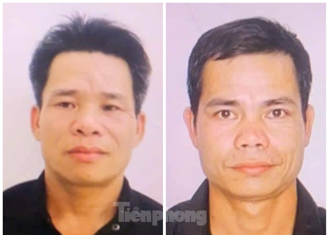 Đối tượng Đông (bên trái) và Hùng (bên phải). Ảnh: CACC. Đối tượng Đông (bên trái) và Hùng (bên phải). Ảnh: CACC.