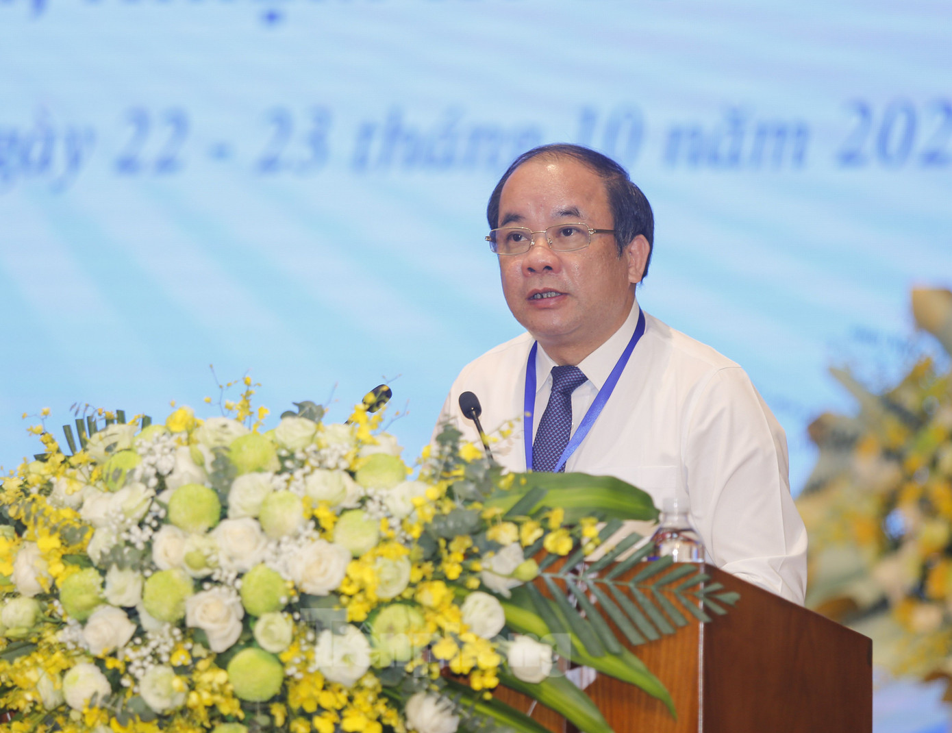 Phó Bí thư Tỉnh ủy Yên Bái Tạ Văn Long phát biểu tại Đại hội. Phó Bí thư Tỉnh ủy Yên Bái Tạ Văn Long phát biểu tại Đại hội.