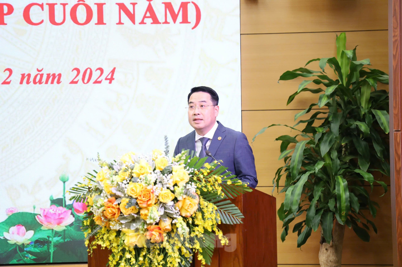 Tân Chủ tịch UBND tỉnh Yên Bái Nguyễn Tuấn Anh phát biểu nhận nhiệm vụ Tân Chủ tịch UBND tỉnh Yên Bái Nguyễn Tuấn Anh phát biểu nhận nhiệm vụ