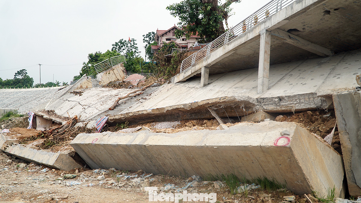 Sở Nông nghiệp và Phát triển nông thôn Vĩnh Phúc cũng đang thuê đơn vị độc lập kiểm định công trình để tìm ra nguyên nhân dẫn tới sự cố, từ đó làm rõ trách nhiệm của các bên liên quan và đưa ra giải pháp khắc phục phù hợp.