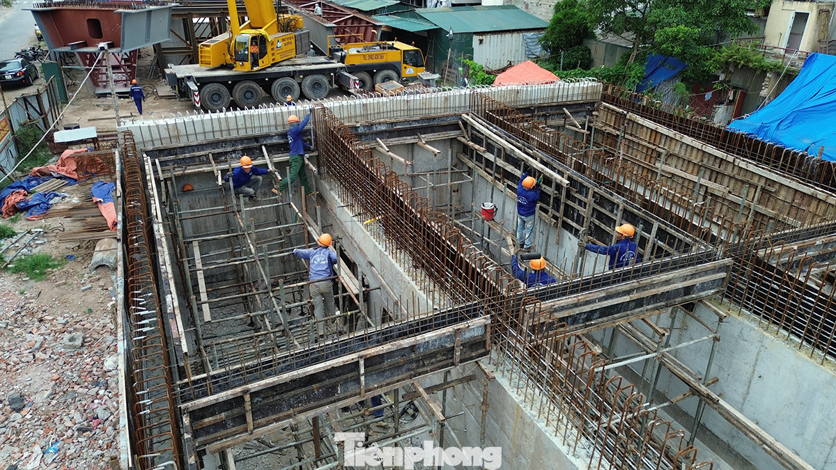 Sau nhiều năm, dự án trọng điểm của quận Long Biên nay hoạt động trở lại.