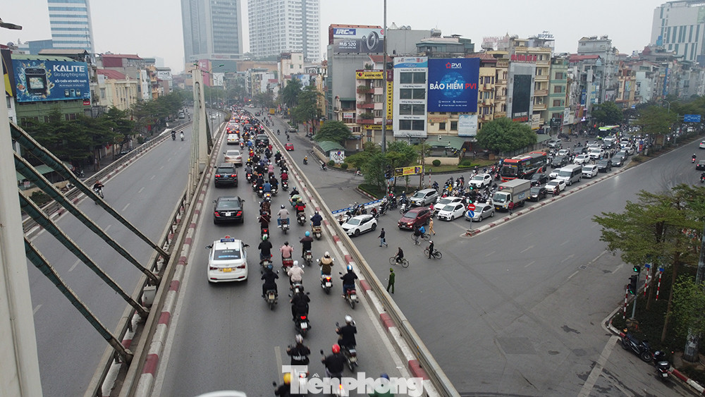 Đây là lần thứ tư Hà Nội điều chỉnh phân luồng giao thông trong khoảng 2 năm nay tại nút giao Ngã Tư Sở.