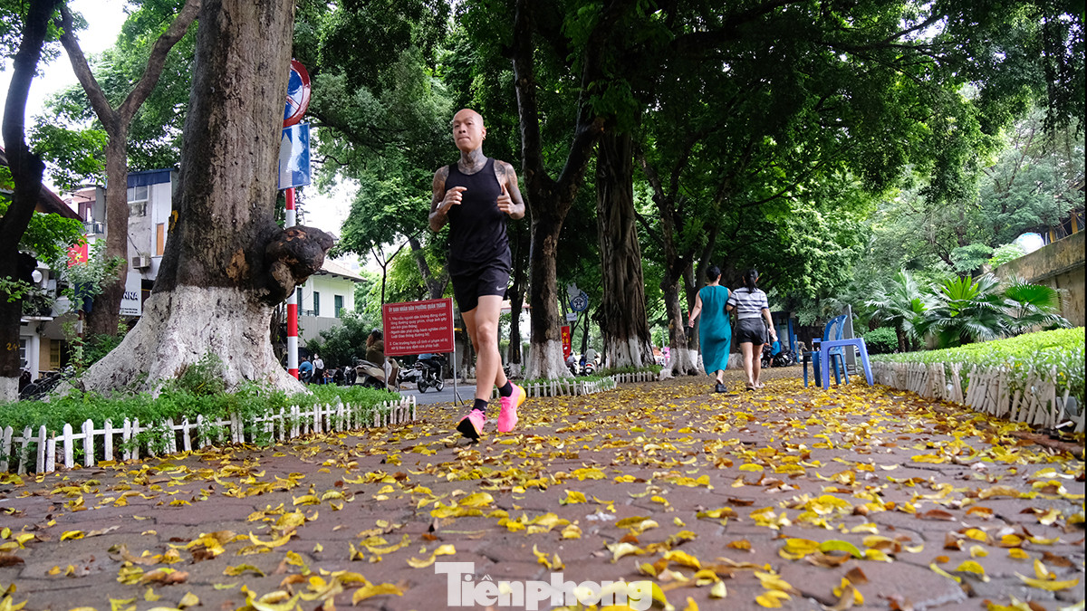 Tuy nhiên, sáng 4/9, con đường "check - in" quen thuộc với giới trẻ bỗng dưng vắng vẻ khác thường.