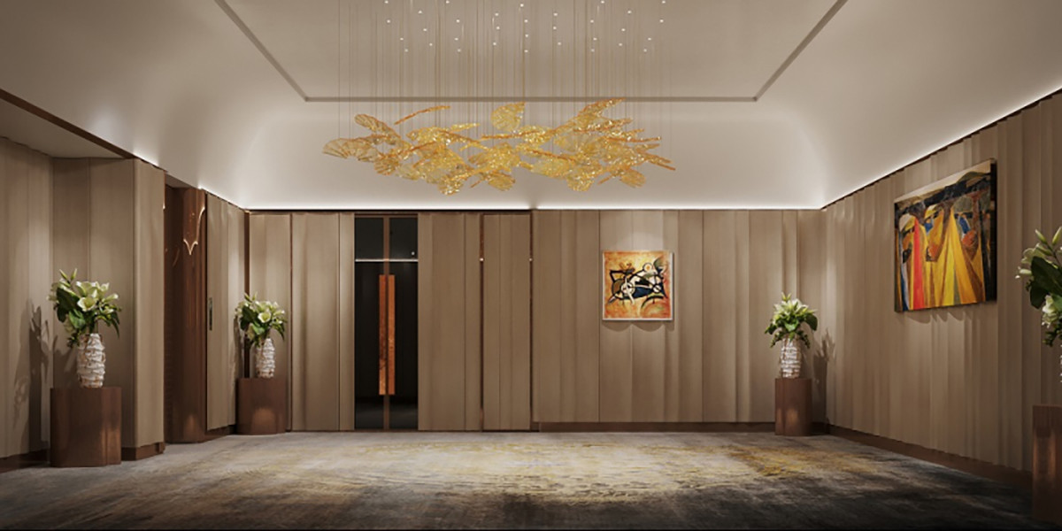 Sảnh đón khách VIP, khu vực hành lang và khu vực tầng hầm được bài trí đẹp mắt như đang đi thăm quan triển lãm ở bảo tàng.