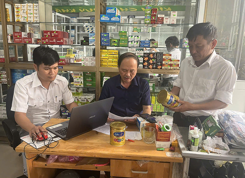 Đến nay trên địa bàn Quảng Bình chưa phát hiện các sản phẩm sữa giả mà Bộ Công an đang điều tra.