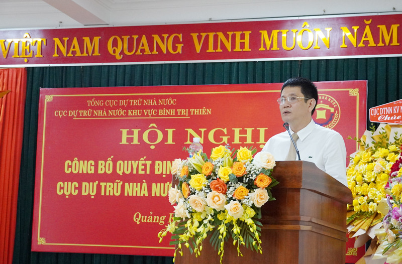 Ông Lê Quang Thành phát biểu nhận nhiệm vụ. Ông Lê Quang Thành phát biểu nhận nhiệm vụ.