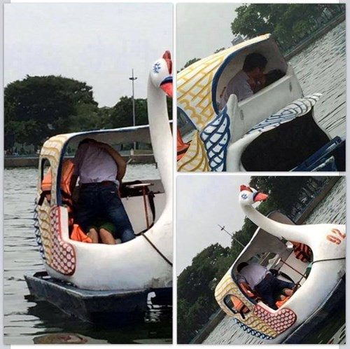 Hôn nhau ở quán cafe “ăn” gạch đá dân mạng ảnh 4