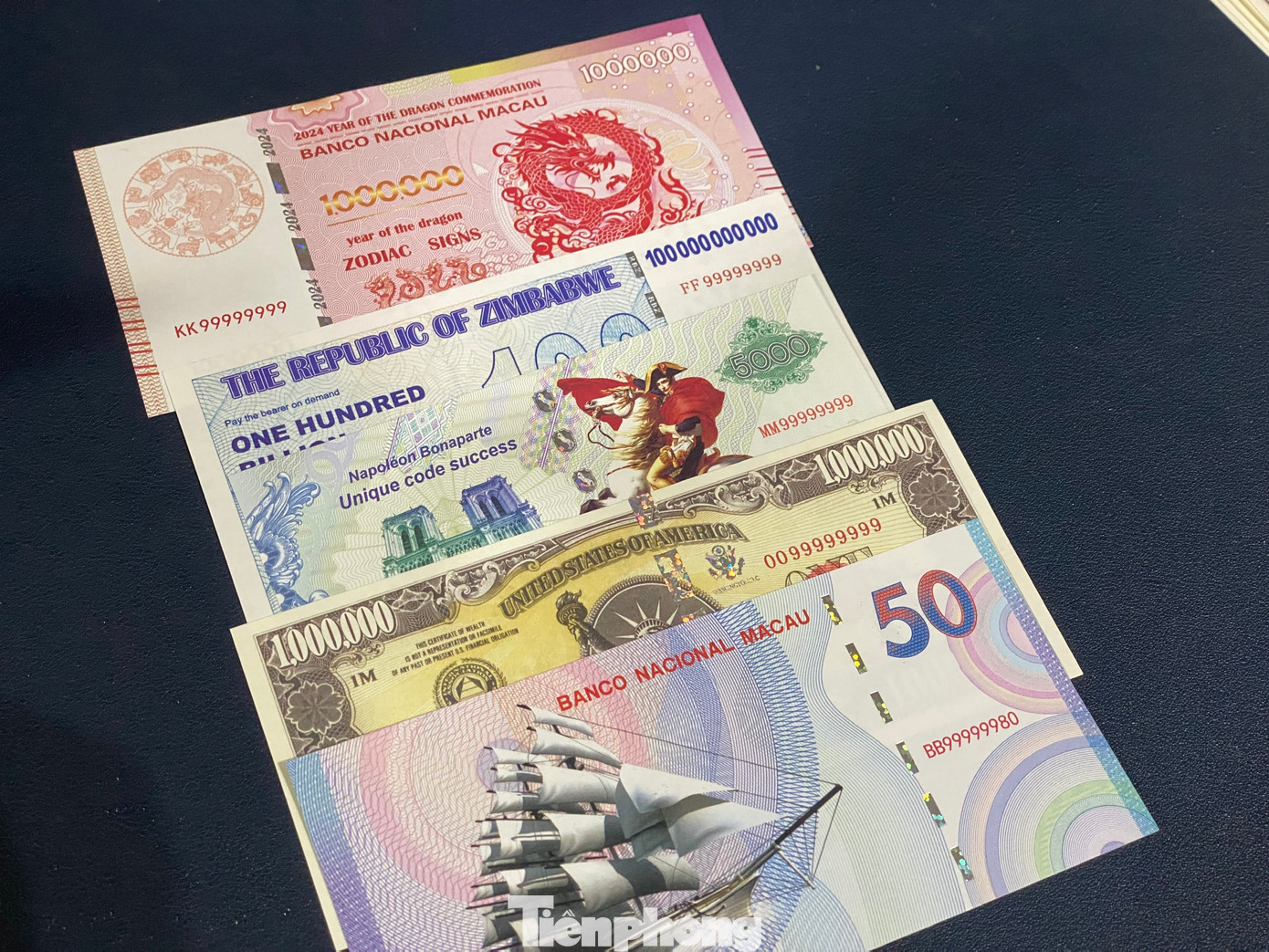 Nếu vẫn muốn lì xì loại tiền sê-ri đẹp, khách hàng có thể sở hữu các đồng ngoại tệ có giá phải chăng, chỉ khoảng 150.000-200.000 đồng/tờ.