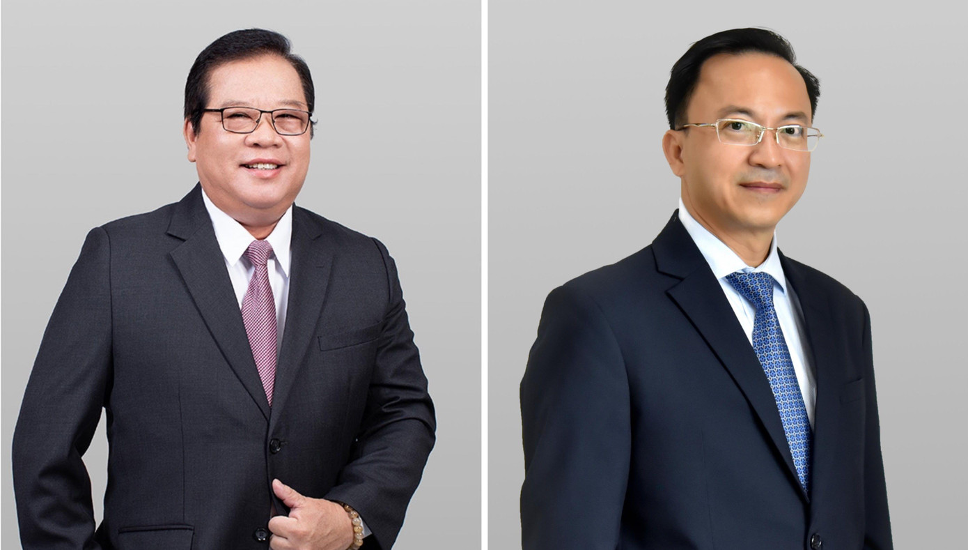 Ông Lưu Quốc Thắng - Trưởng Ban kiểm soát SCB (ảnh trái) và ông Diệp Bảo Châu - Phó Tổng Giám đốc SCB. Ông Lưu Quốc Thắng - Trưởng Ban kiểm soát SCB (ảnh trái) và ông Diệp Bảo Châu - Phó Tổng Giám đốc SCB.