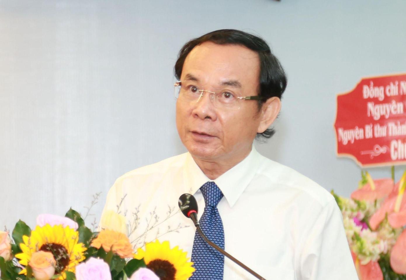 Ông Nguyễn Văn Nên - Bí thư Thành ủy TPHCM - phát biểu tại hội nghị (ảnh: Ngô Tùng). Ông Nguyễn Văn Nên - Bí thư Thành ủy TPHCM - phát biểu tại hội nghị (ảnh: Ngô Tùng).