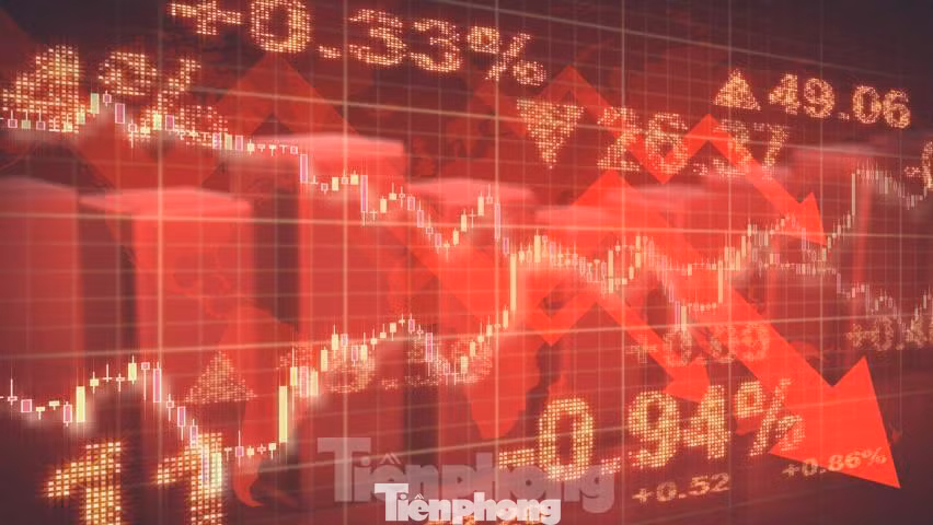 Chứng khoán trong nước chìm trong sắc đỏ trong phiên giao dịch ngày 6/10.