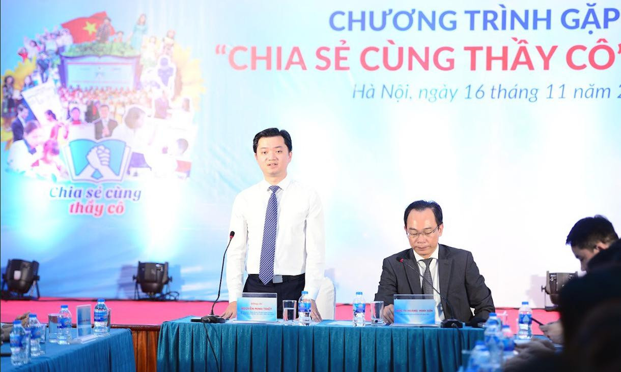 Anh Nguyễn Minh Triết phát biểu tại chương trình. Anh Nguyễn Minh Triết phát biểu tại chương trình.