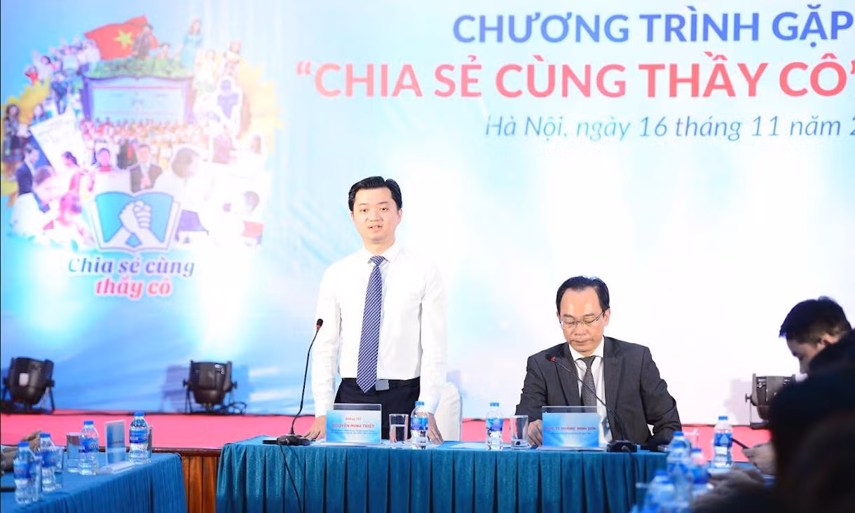 Anh Nguyễn Minh Triết phát biểu tại chương trình. Anh Nguyễn Minh Triết phát biểu tại chương trình.