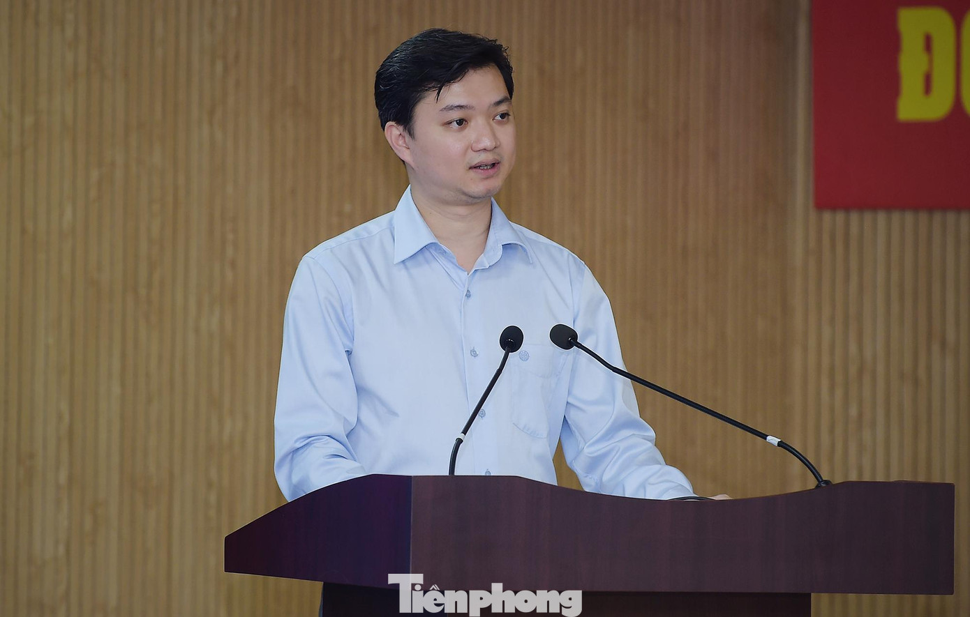 Anh Nguyễn Minh Triết phát biểu khai mạc hội nghị. Ảnh: Xuân Tùng