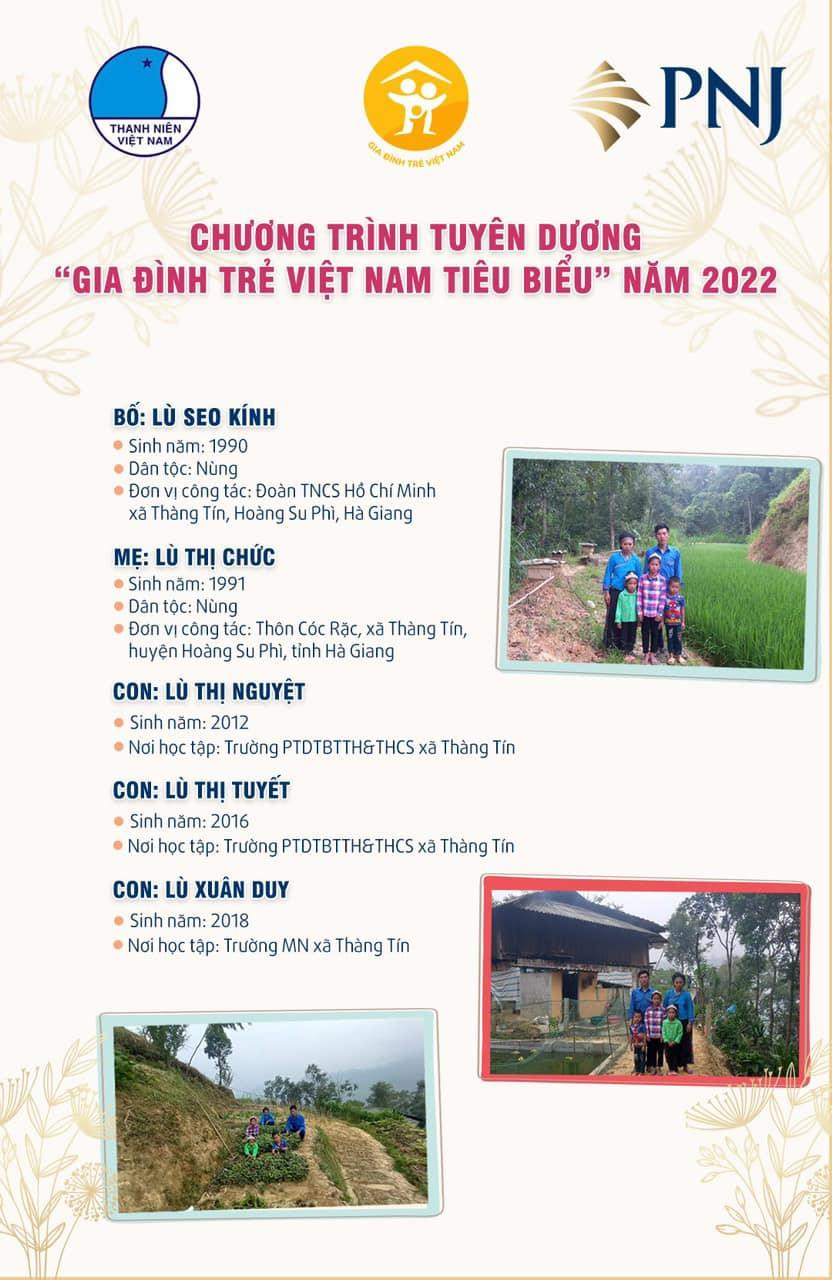 Hội đồng xét chọn các gia đình tham gia chương trình “Gia đình trẻ Việt Nam tiêu biểu” năm 2022 đã họp và tiến hành lựa chọn ra 21 gia đình trẻ tiêu biểu nhất để tuyên dương.
