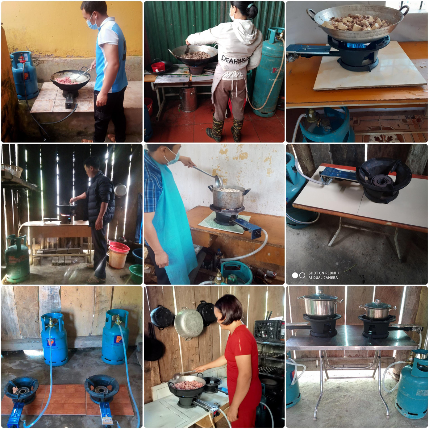 Dự án "Bếp gas công nghiệp tặng bản xa" đã trao tặng hơn 200 bộ bếp. Ảnh: NVCC Dự án "Bếp gas công nghiệp tặng bản xa" đã trao tặng hơn 200 bộ bếp. Ảnh: NVCC