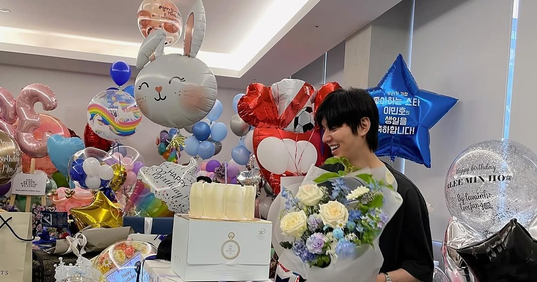 Lee Min Ho đón sinh nhật tuổi 38. Ảnh: IG.