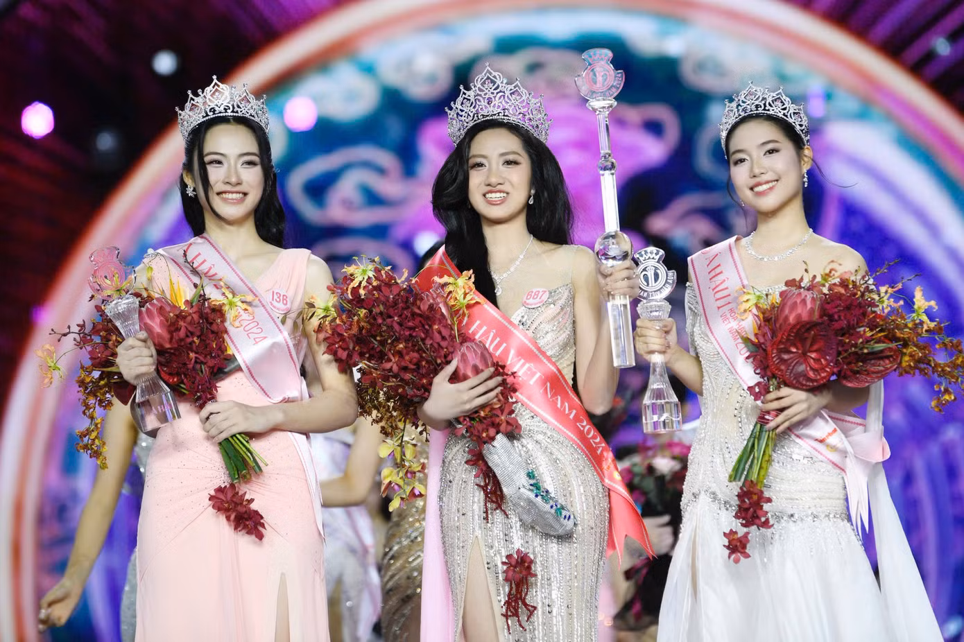 Top 3 Hoa hậu Việt Nam 2024 ra mắt.