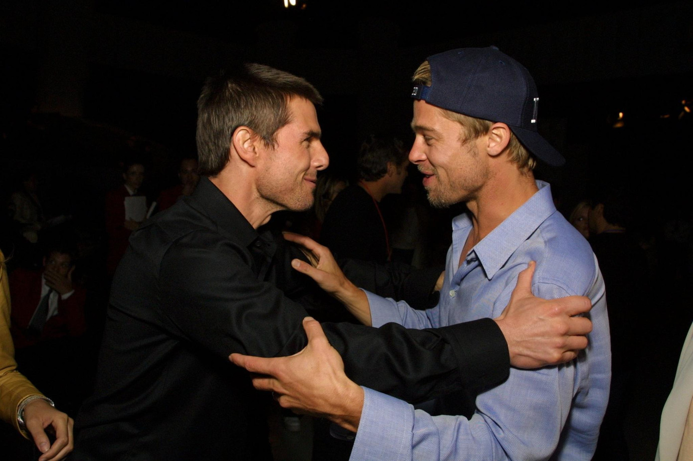 Hai diễn viên tại sự kiện từ thiện vào tháng 9/2001. Ảnh: Shutterstock.